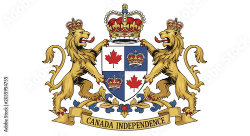 Fotografija Canadian Coat of Arms Seal Emblem 4.
