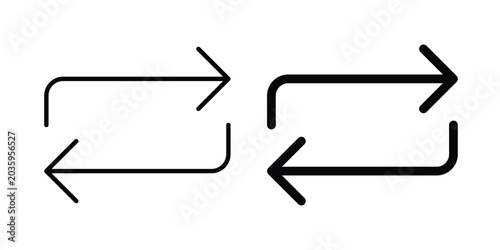 Tableau sur toile Transfer icon graphic design symbols vector illustration