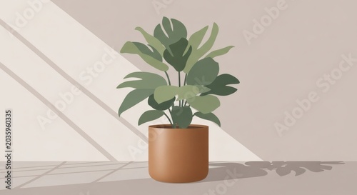 plant in a pot