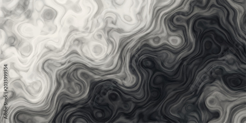 Photos Abstract monochrome fluid swirls create a captivating, high-contrast pattern with flowing lines and organic shapes, evoking a sense of movement and depth