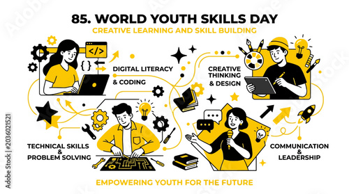World Youth Skills Day: Empowering Youth with Creative Learning and Skill Building
