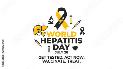 Photos World Hepatitis Day July 28 - Get Tested, Act Now, Vaccinate, Treat