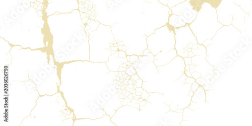 Obraz na płótnie Elegant gold marble crack texture vector background with background luxurious ab