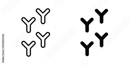 Canvastavla Bifidobacterium probiotics icon for Graphic Design Projects
