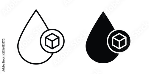 Foto Blood sugar icon for Graphic Design Projects. EPS10