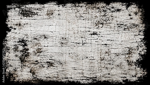 Distressed Plastisol Ink, Wooden Cracked Texture Overlay. For Retro T-shirt designs. Rough Dirty Worn Effect. Vintage Isolated Pattern