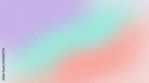 Fotografi Soft pastel gradient background fading from gentle lavender to soothing teal and