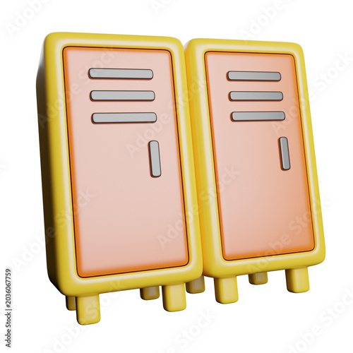 Lockers School Cabinet