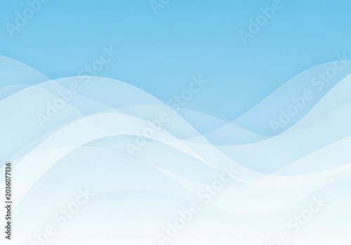 Abstract blue wave background texture.