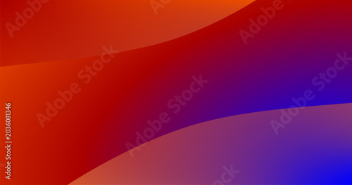 Schilderij op canvas Negative Space Background with Gradient Shape Different shades and thickness Abs