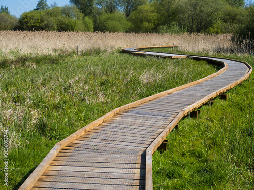 Winnall Moors Nature Reserve, Winchester, Hampshire, England, UK.