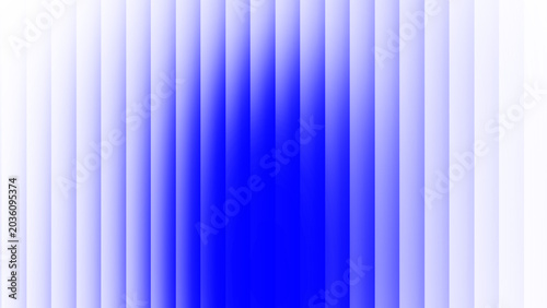 Fotografie Dynamic digital background with vibrant blue vertical lines and a smooth gradien