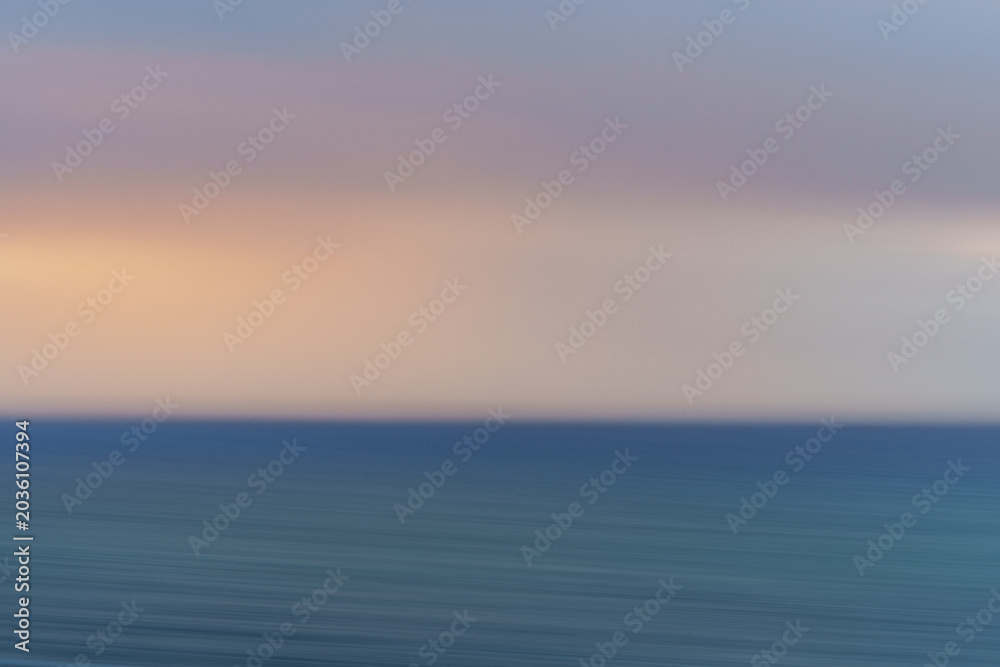 Obraz premium Impressionist coastal Ripiro Beach Northland New Zealand.