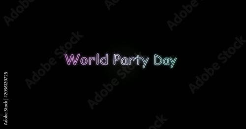 World Party Day Celebration Event.