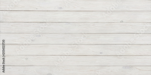 Fotografie White wood plank texture background with natural wooden wall surface design