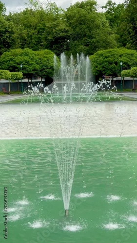 fountain in the park