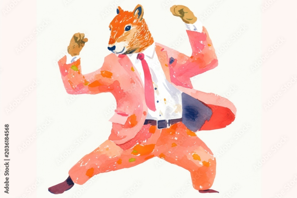 Naklejka premium Suit art representation creativity.
