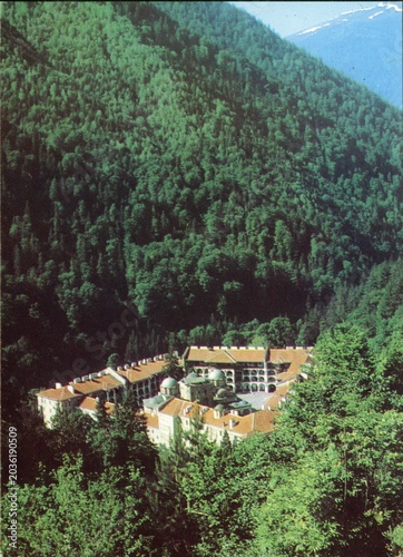 MONASTÈRE DE RILA,FONDÉ EN 946 PAR L'ERMITE IVAN RILSKI.BULGARIE