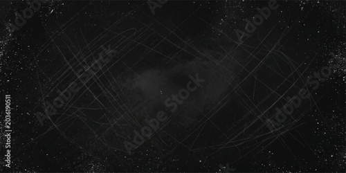 Foto A scratched and grimy chalkboard surface with a hazy, diffused light creating a moody and atmospheric backdrop, perfect for conveying a sense of history or a quiet, contemplative mood