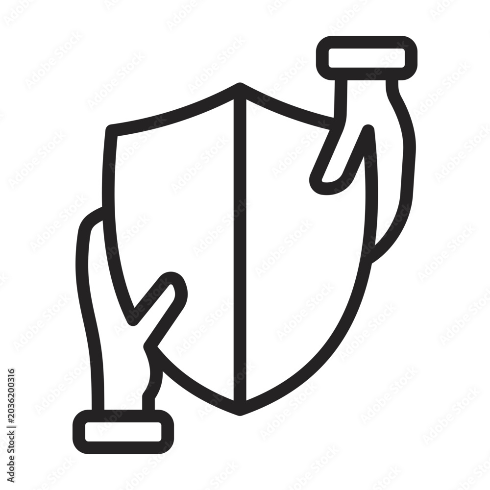Foto Trust Icon - Black Outline