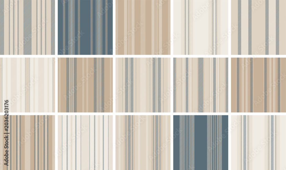 Εκτύπωση καμβά Striped pack designed for skirts and shorts