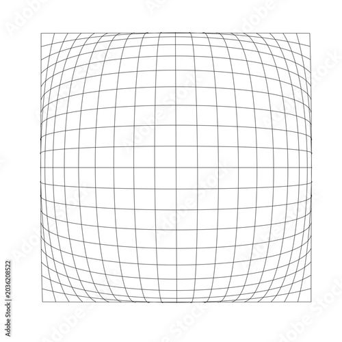 Photography Curved Grid Lines Pattern Design.