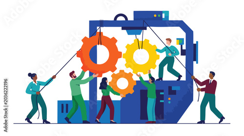 Empowered Diverse Team Orchestrating Complex Business Synergy and Scalable Solutions for High-Growth Enterprise Success