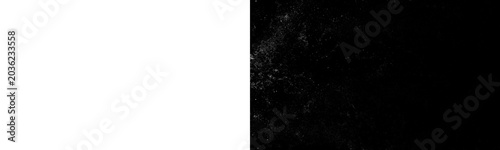 Bild auf Leinwand Transparent background featuring realistic white cosmic dust and nebulous particle textures