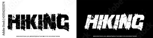 Canvastavla Vintage serif vector font