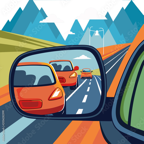 Canvastavla Side Mirrors / Rear-view Mirrors: To see traffic behind.