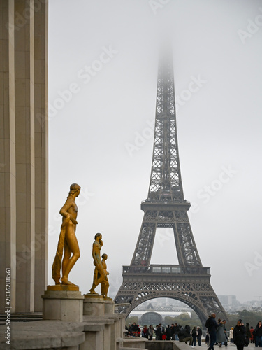 Trocadéro en novembre