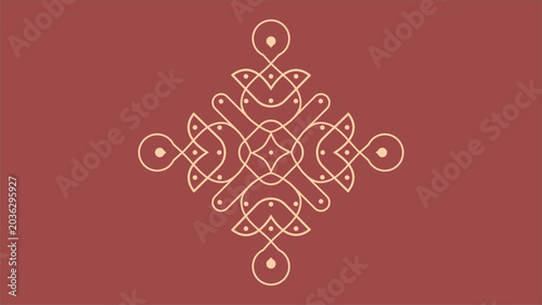 Hindus Mandala art DESIGN 3494.eps
