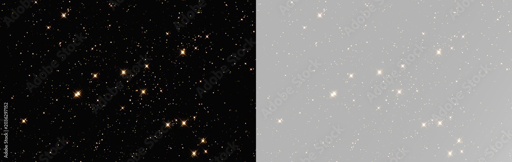 Fototapeta premium star background for space science slides, classroom lesson template, astronomy textbook and university lecture