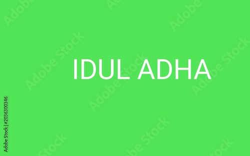 green button with text background 'Idul Adha'