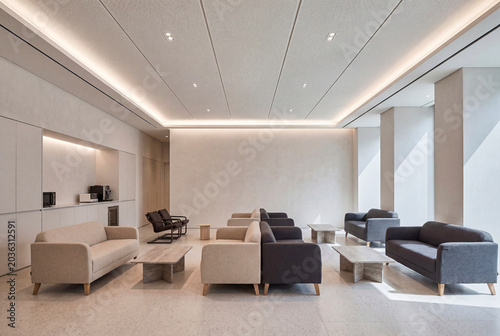 Minimal Luxury Residential Interior With Warm Wood Details and Garden View for Premium Real Estate Themes