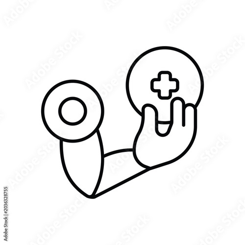 Vector design illustrating AI applications in healthcare, showcasing innovation, efficiency, and advanced solutions for medical technologies.