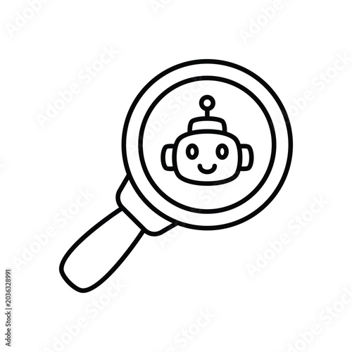 Illustration focusing on AI bias detection technologies, promoting fairness, ethics, and equality in artificial intelligence systems.
