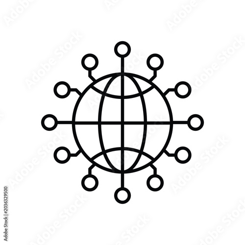 Illustration depicting AI and social impact, focusing on ethics, fairness, transparency, and transformative technologies for society.