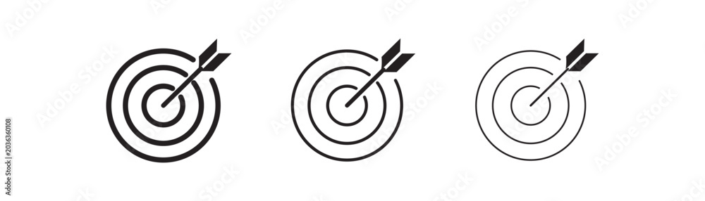 Canvas Print Target icon