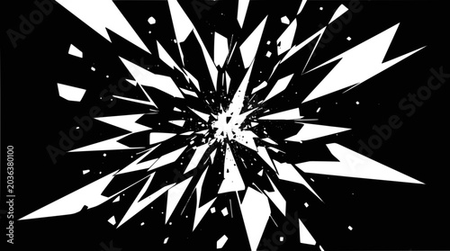 Foto Pure solid black background with no visible objects, text or patterns, completel