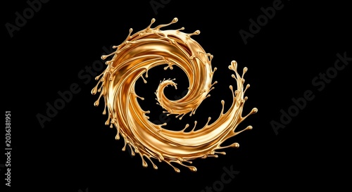 Golden Current's Embrace