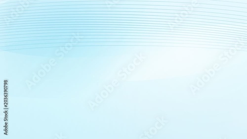 Abstract flowing light blue and white gradient with digital dots and lines