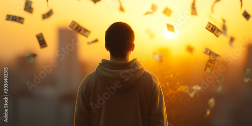 Successful Entrepreneur Achieving Financial Stability Through Multiple Revenue Streams And Sustainable Corporate Business Innovation Strategies