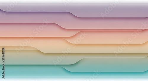 Abstract colorful 3D stack of books with bright rainbow design background