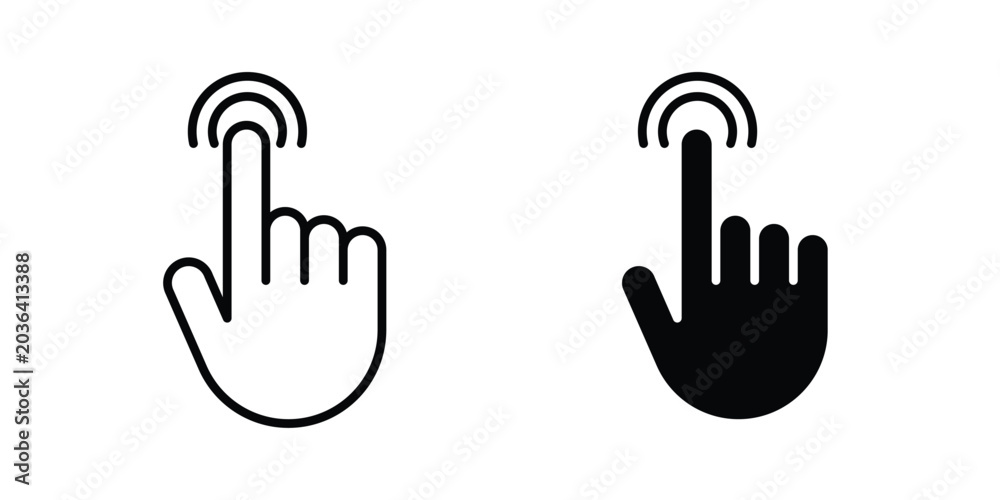 Obraz premium Interactive icon