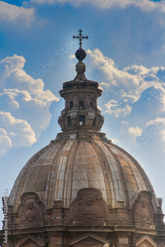 Italy Buildings details in summer