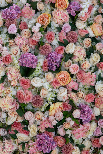 Floral Background with roses