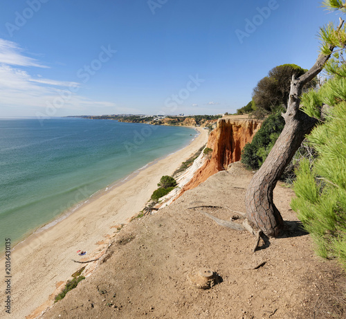Praia de Falesia between Vilamoura and Albufeira