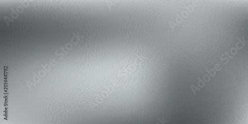 Metallic silver foil texture - shiny chrome background with reflective surface. Wrinkled aluminum glossy material of polished steel plate. Gleaming alloy sheet glowing metal pattern, luxury backdrop.