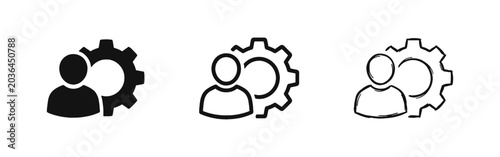 Photos User Settings and Profile Account Management Icon